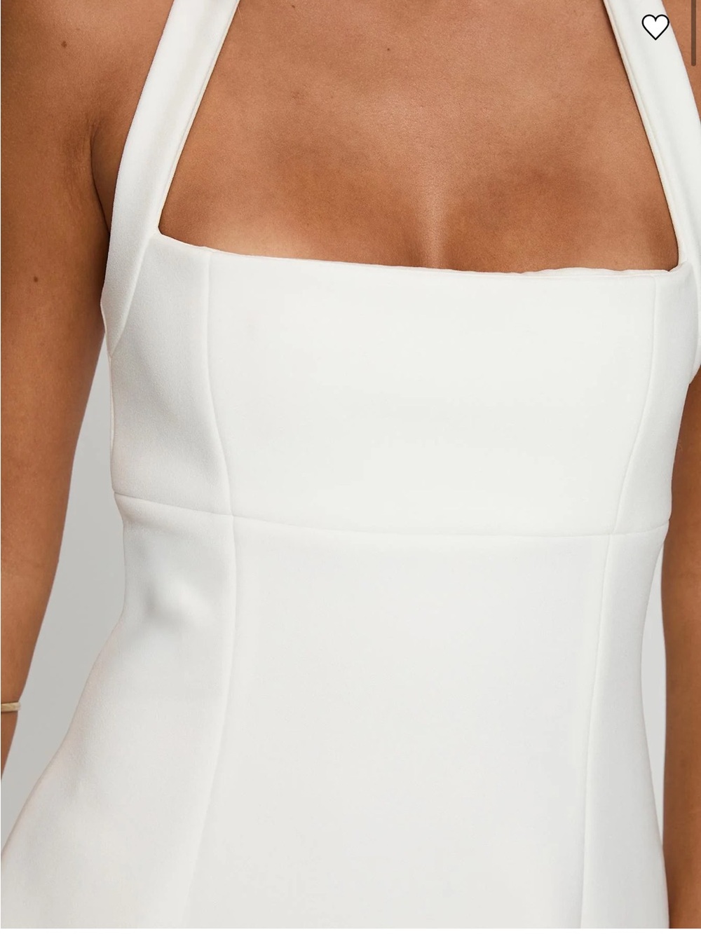 Princess Polly White Halter Mini Dress - Picture 6 of 8
